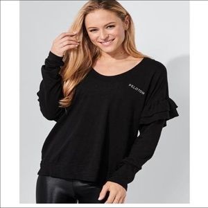 Peloton X Vimmia Ruffle Sleeve Pullover